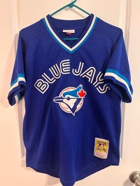 Toronto Blue Jays 1993 Roberto Alomar #12 Mitchell & Ness Jersey Size 40 Mens M
